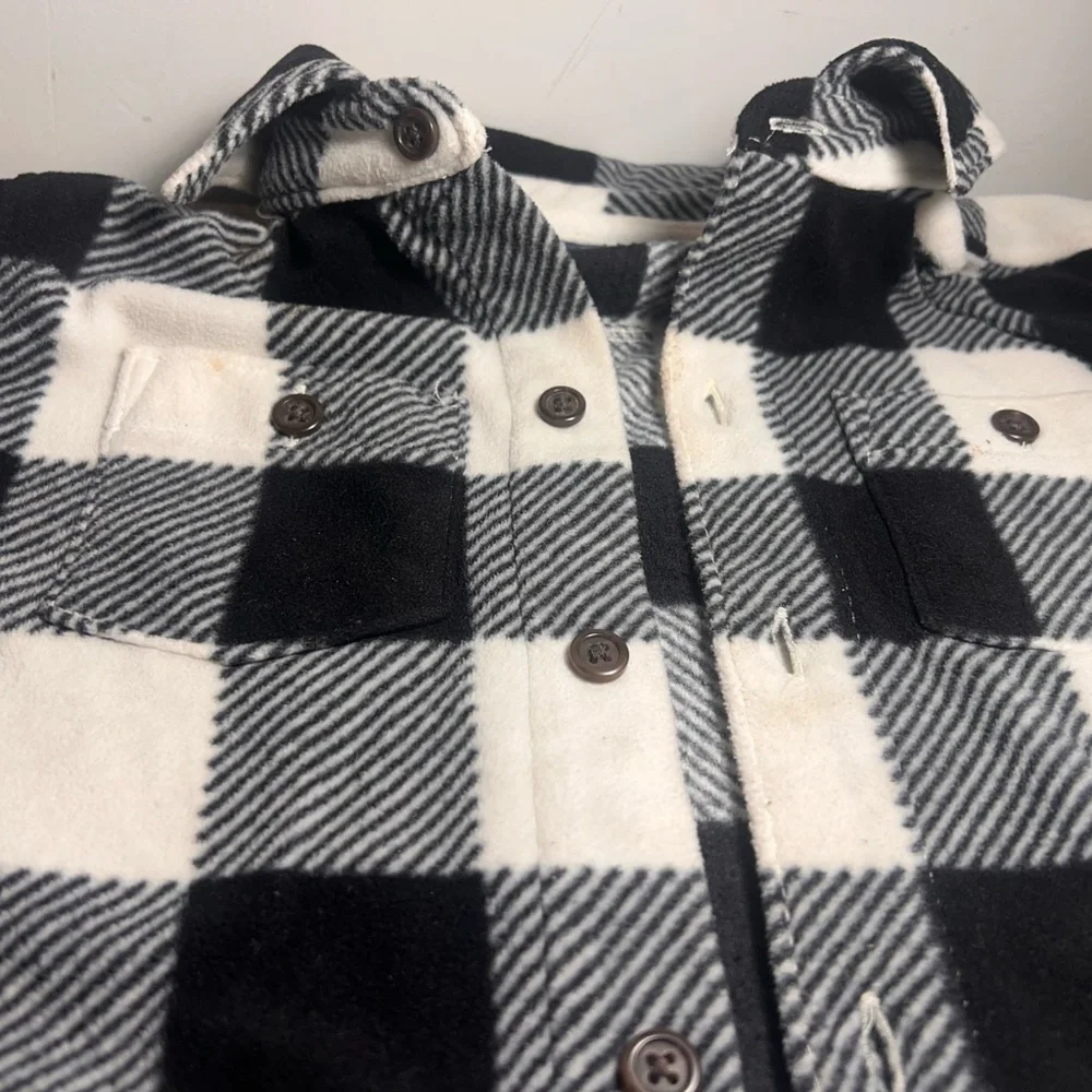 Children’s Place‎ Black and White Flannel 3T